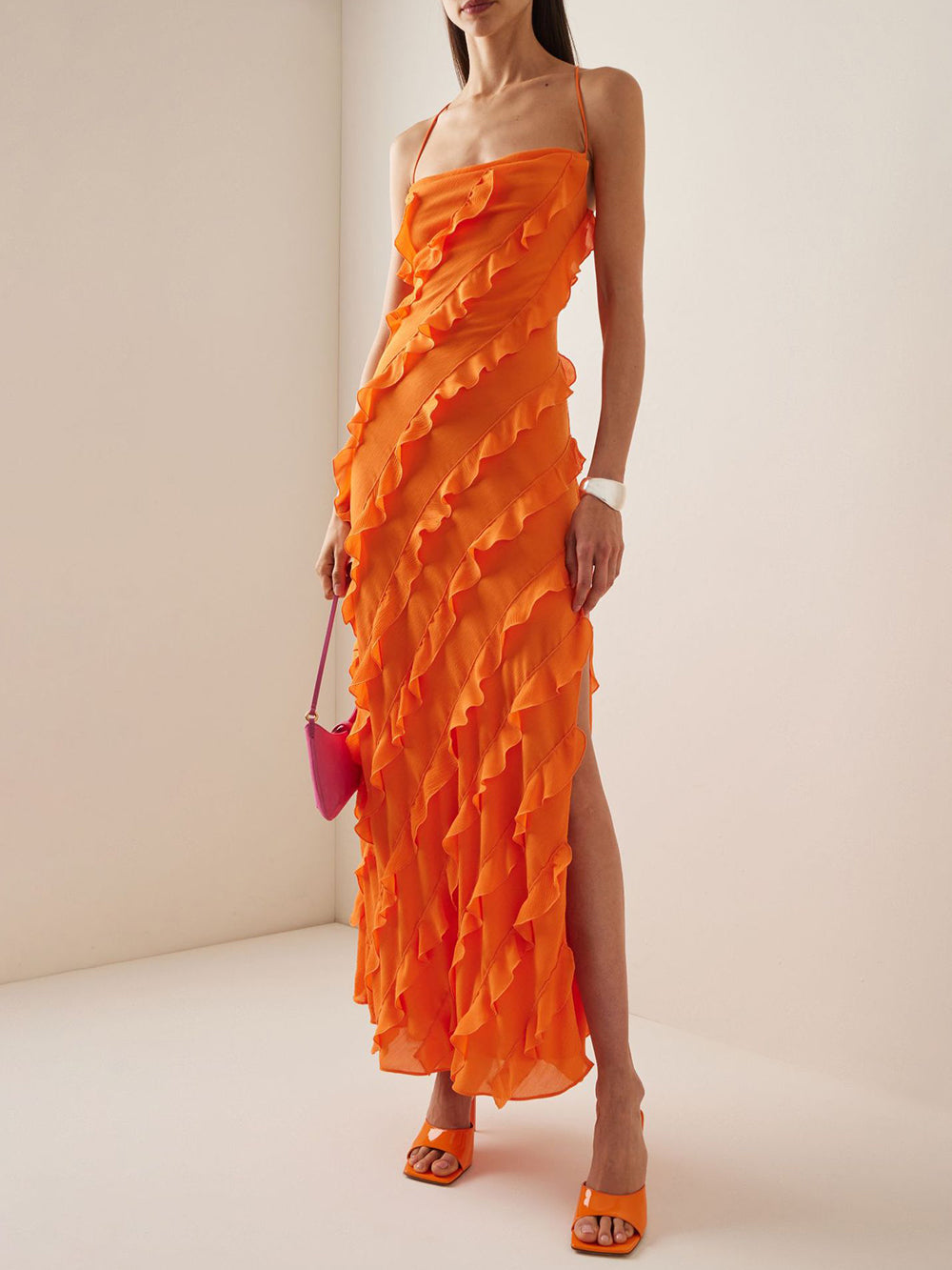 Amie - Elegant Sleeveless Slit Dress