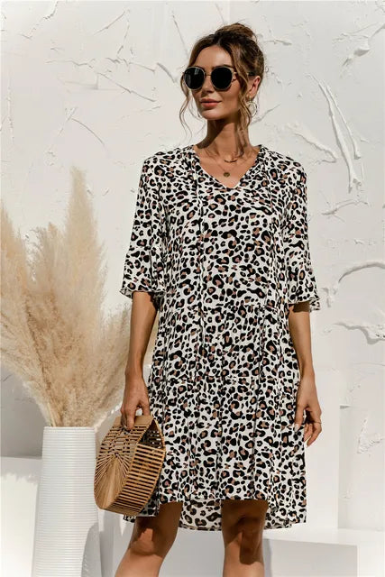 Bellamy - Vibrant Floral Summer Dress – Bright & Breezy