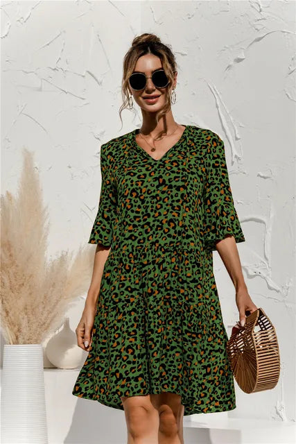 Bellamy - Vibrant Floral Summer Dress – Bright & Breezy