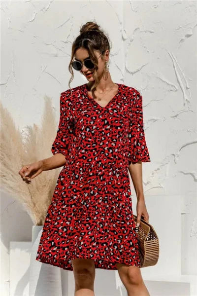 Bellamy - Vibrant Floral Summer Dress – Bright & Breezy