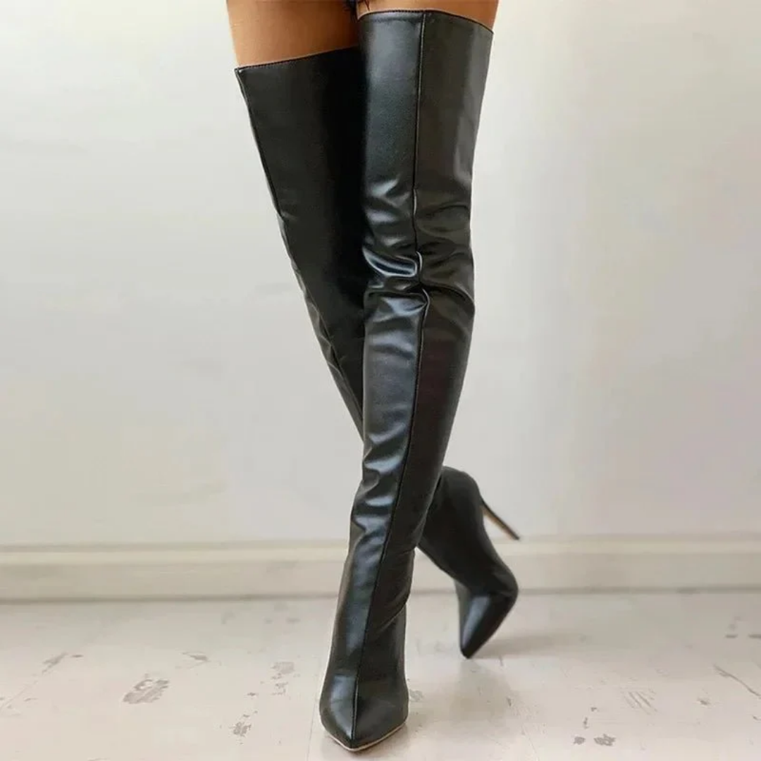 Amelia – Waterproof High Heel Boots For Women – Chic & Durable