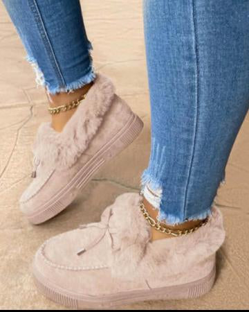 Maryam - Ankle Fur Boots for Women – Warm & Stylish