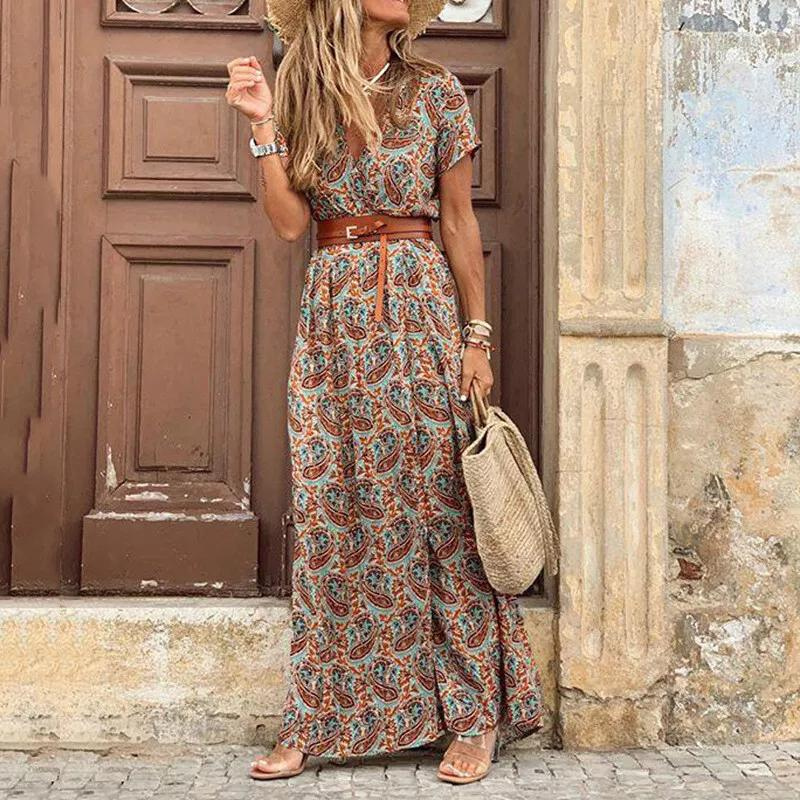 Lilibeth - Chic Boho Maxi Dress – Effortless Style & Comfort