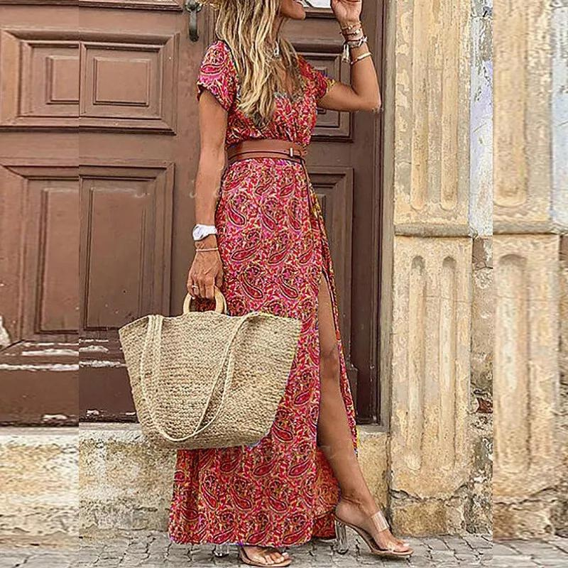 Lilibeth - Chic Boho Maxi Dress – Effortless Style & Comfort