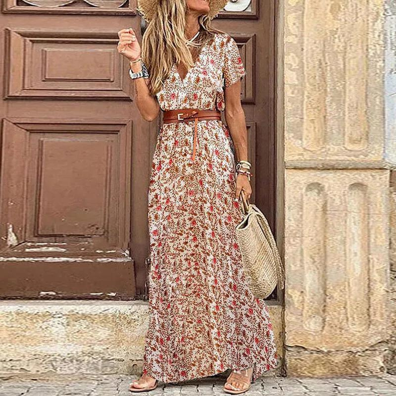 Lilibeth - Chic Boho Maxi Dress – Effortless Style & Comfort