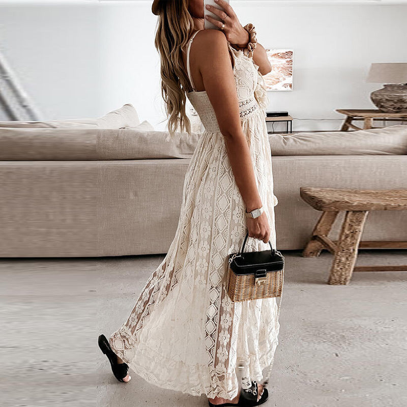 Diantha - Elegant Boho Maxi Dress - Flowy & Comfortable