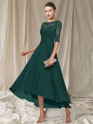 Jelen - Elegant Chic Evening Dress – Graceful & Timeless