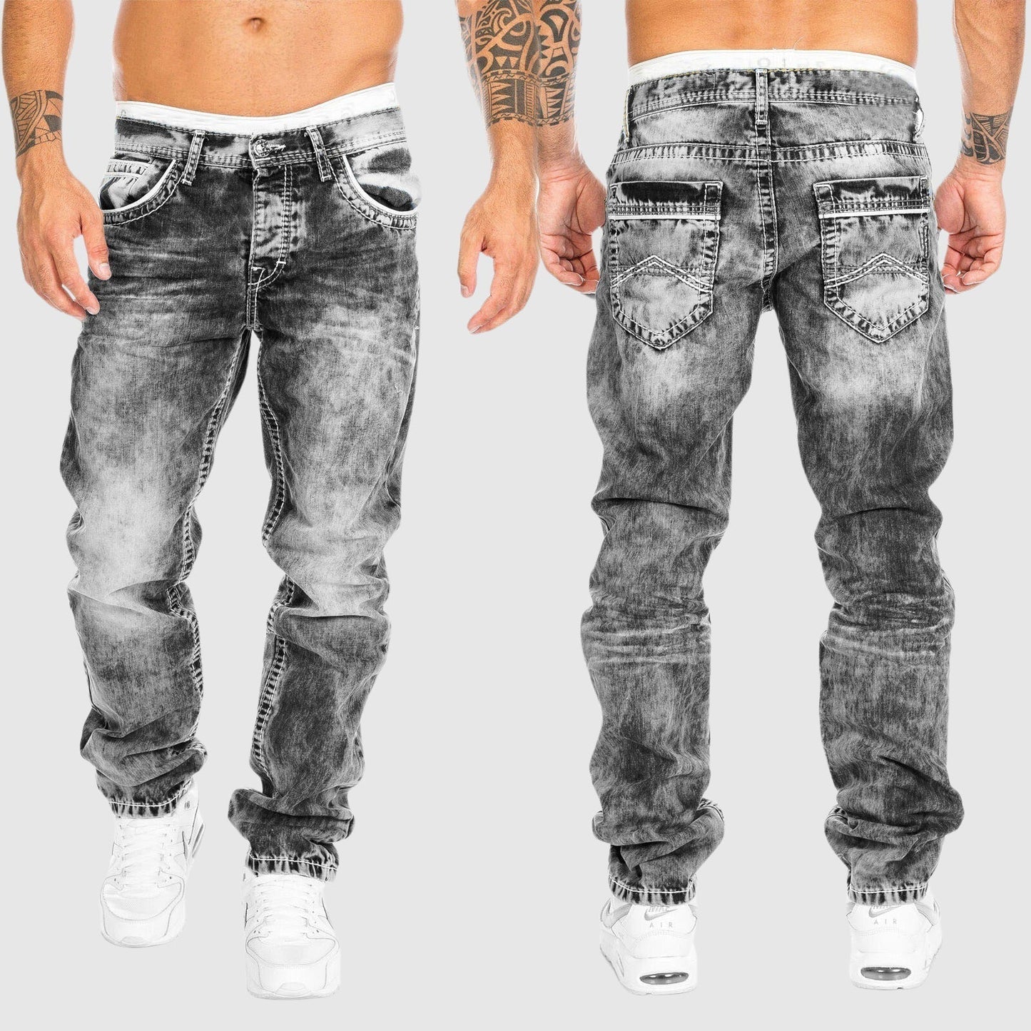 Randal - Relaxed Fit Baggy Jeans – Casual Comfort & Style