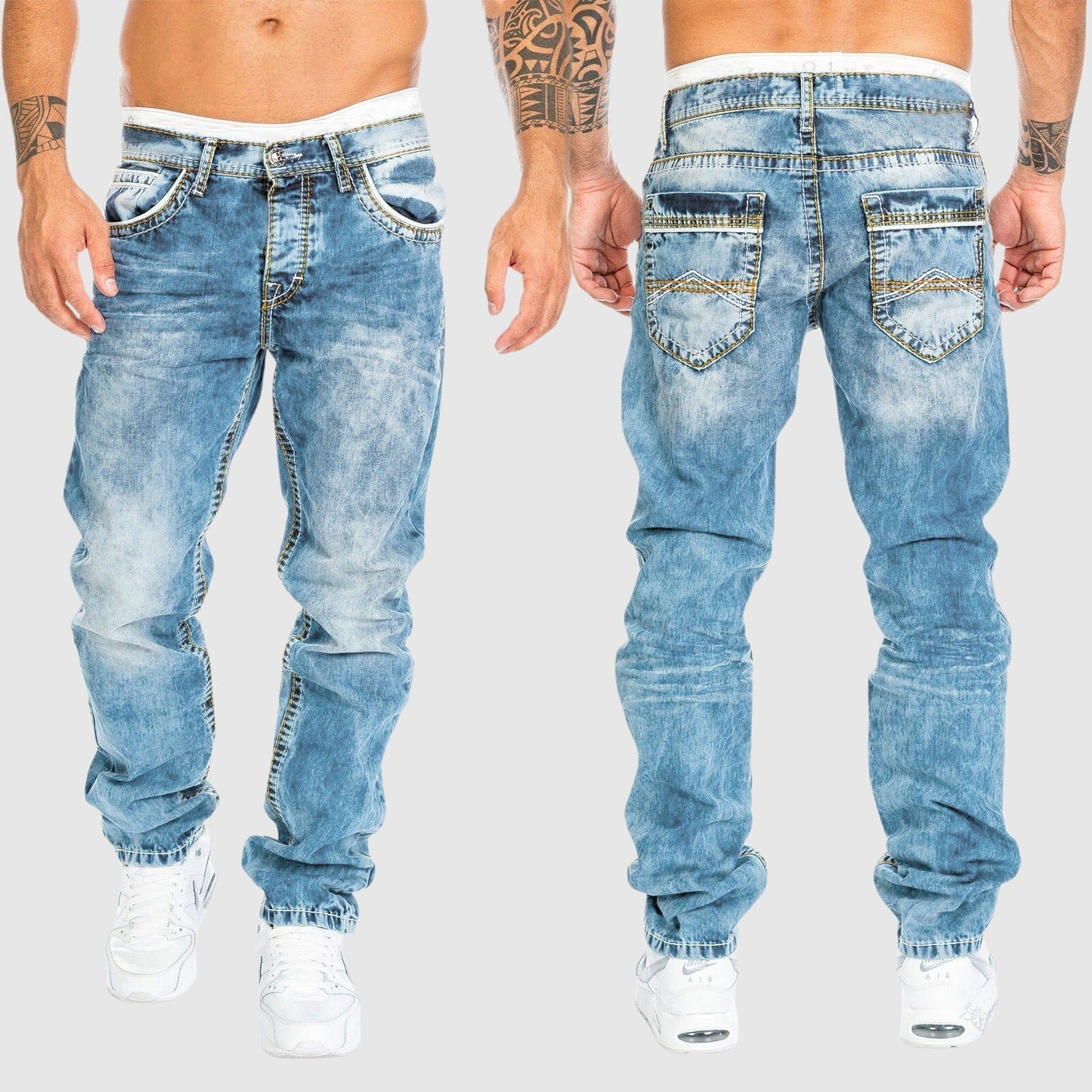 Randal - Relaxed Fit Baggy Jeans – Casual Comfort & Style