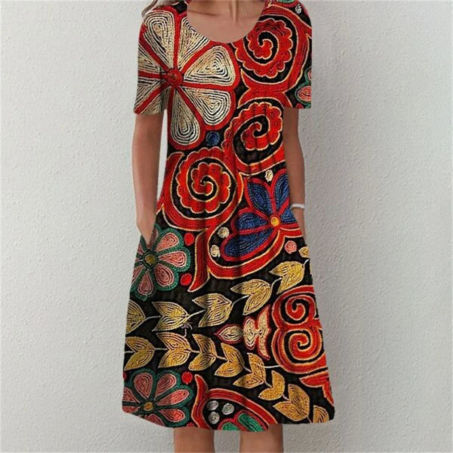 Coen - Short Sleeve Dress