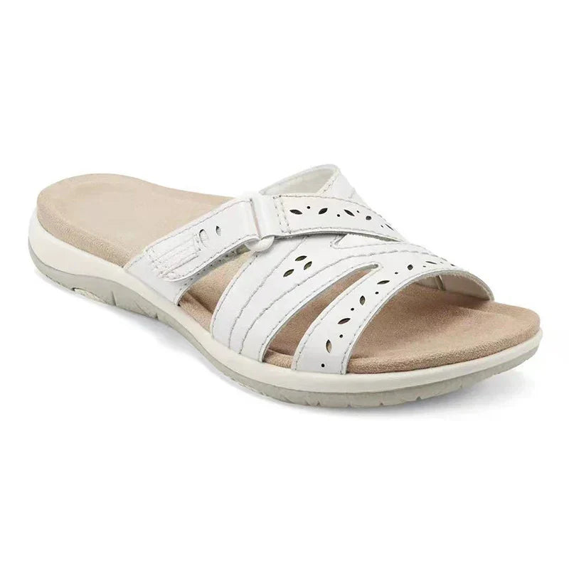 Novah – Orthopedic Buckle Strap Sandal – Stylish Stability for All-Day Wear