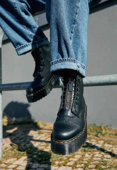Eva – Zip-Up Platform Boots – Fashionable & Cozy