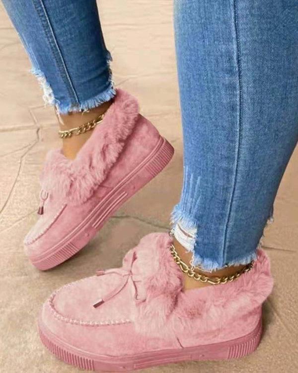 Maryam - Ankle Fur Boots for Women – Warm & Stylish