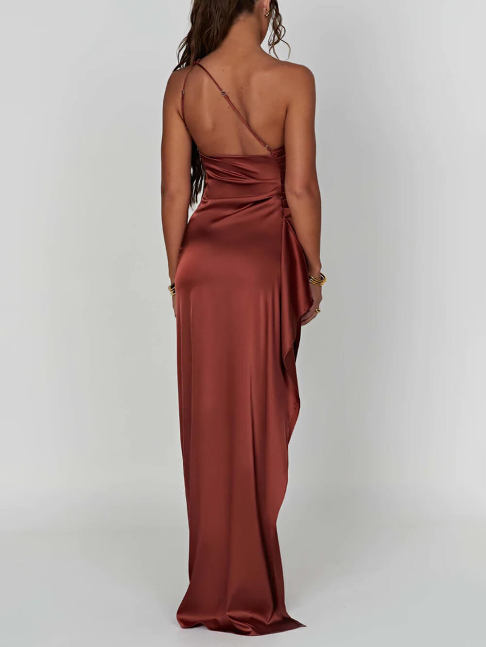 Doris – Formal Party Slit Dress – Elegant & Sleek