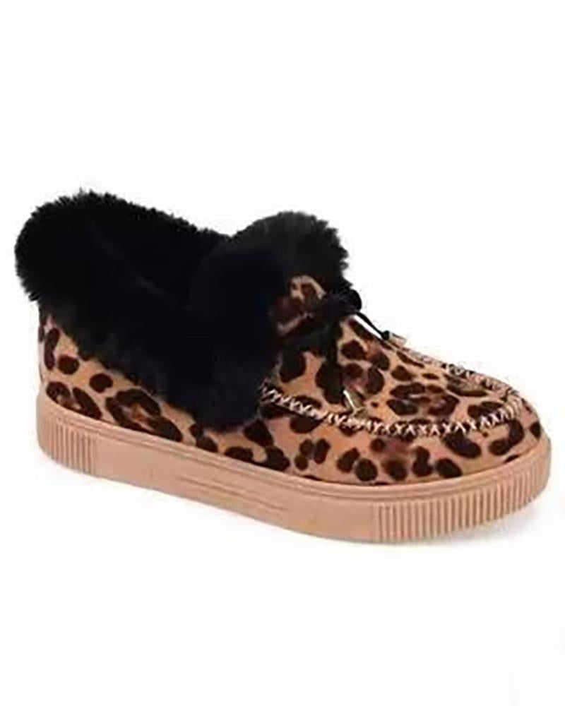 Maryam - Ankle Fur Boots for Women – Warm & Stylish