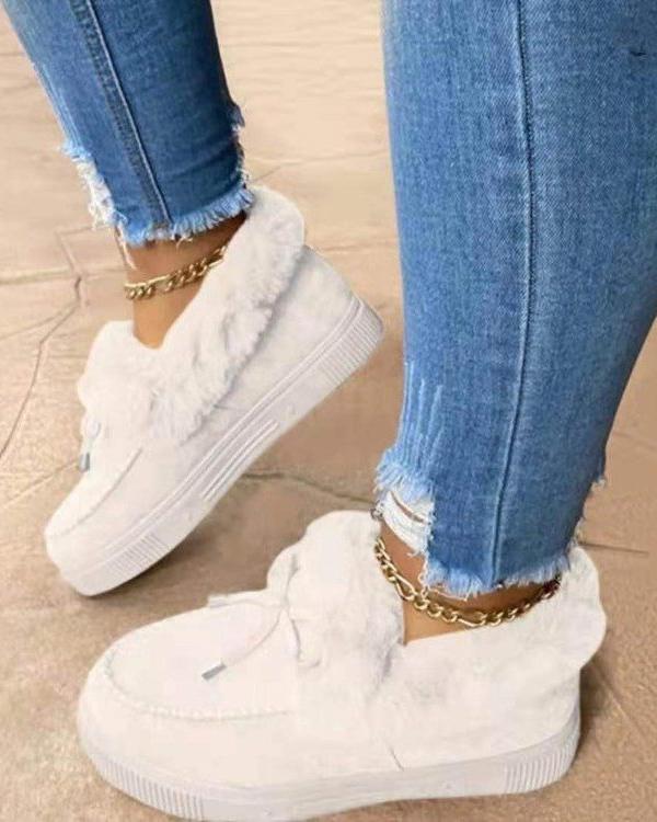 Maryam - Ankle Fur Boots for Women – Warm & Stylish