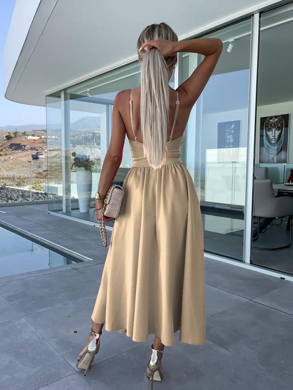 Blaise - Elegant Stylish Midi Dress – Graceful Fit & Flair