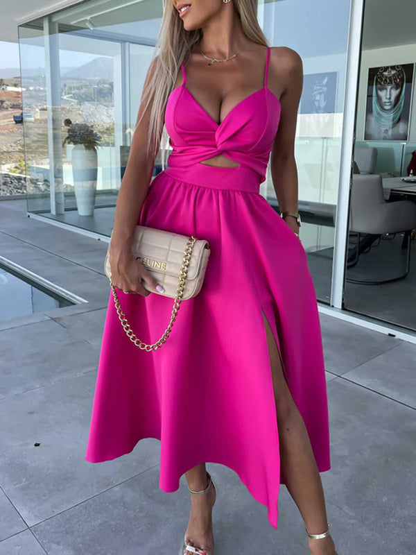 Blaise - Elegant Stylish Midi Dress – Graceful Fit & Flair
