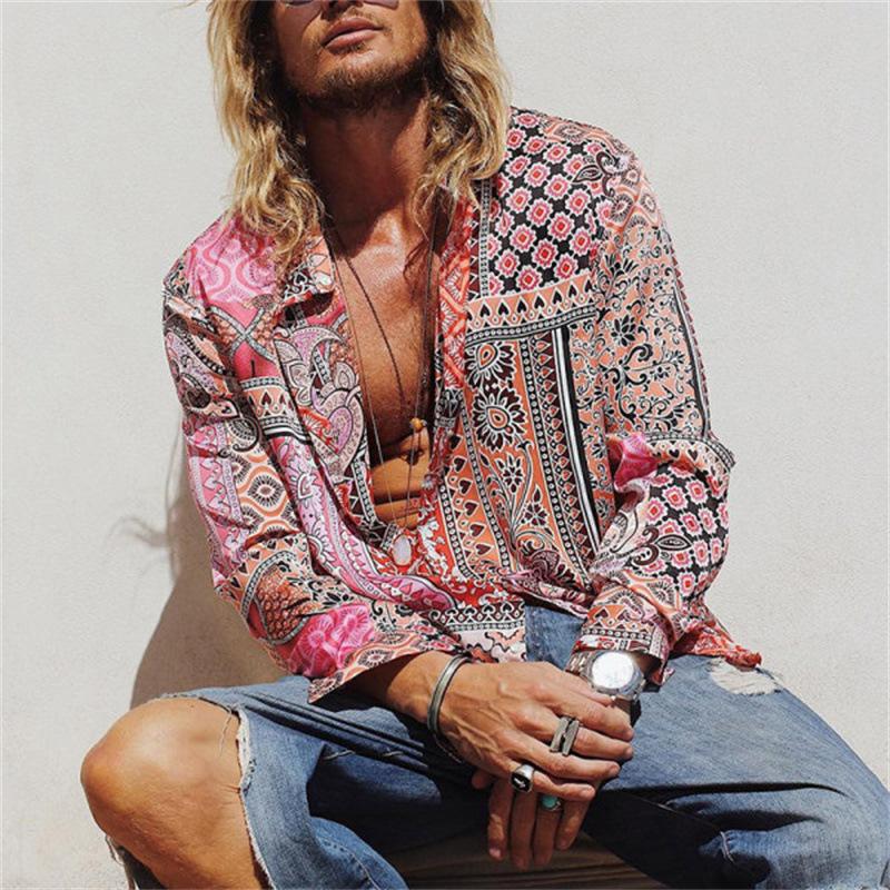 Cael - Men's Boho Shirt Top
