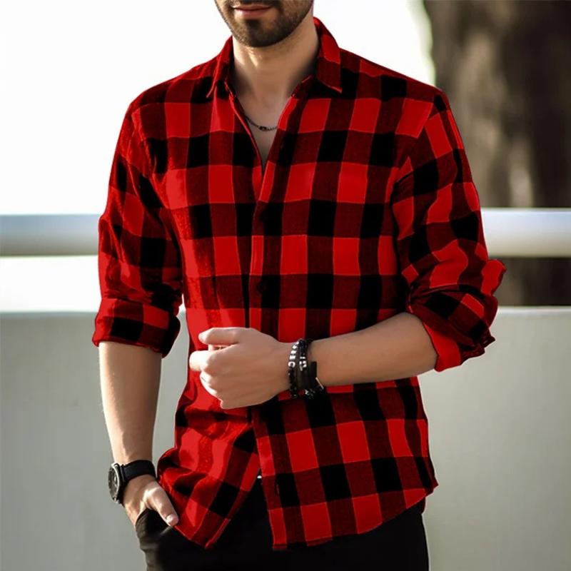 Aiken – Men's Long Sleeves Shirt – Classic Style, Everyday Comfort
