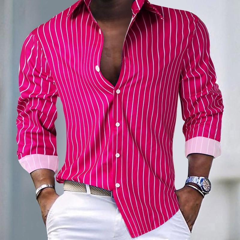 Miko - Men's Stripe Long Sleeves