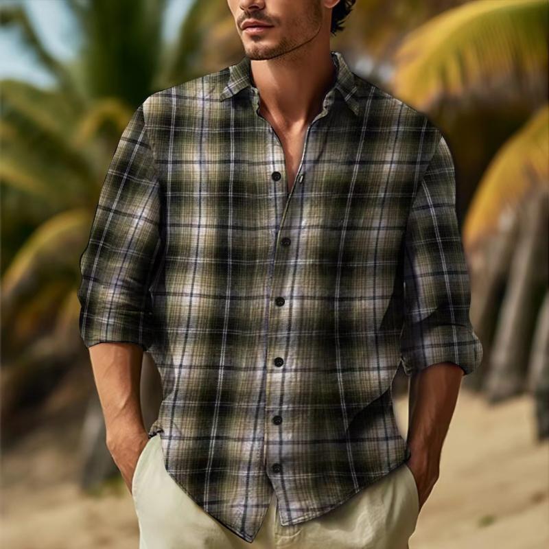 Danny - Men's Plaid Long Sleeves