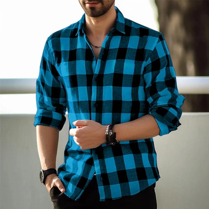 Aiken – Men's Long Sleeves Shirt – Classic Style, Everyday Comfort