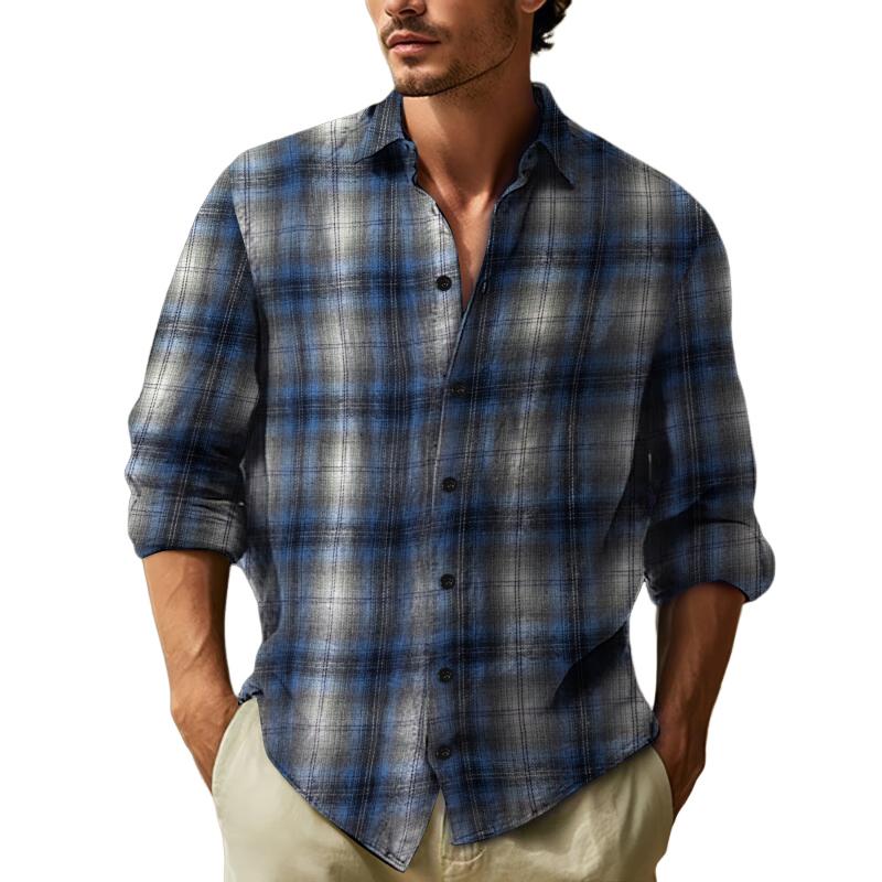Danny - Men's Plaid Long Sleeves