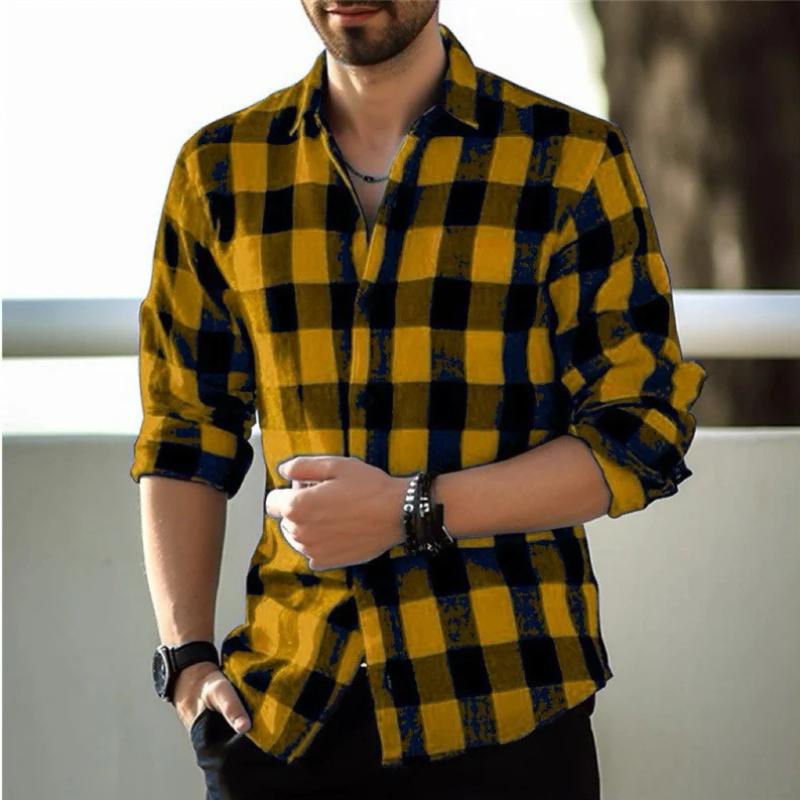 Aiken – Men's Long Sleeves Shirt – Classic Style, Everyday Comfort