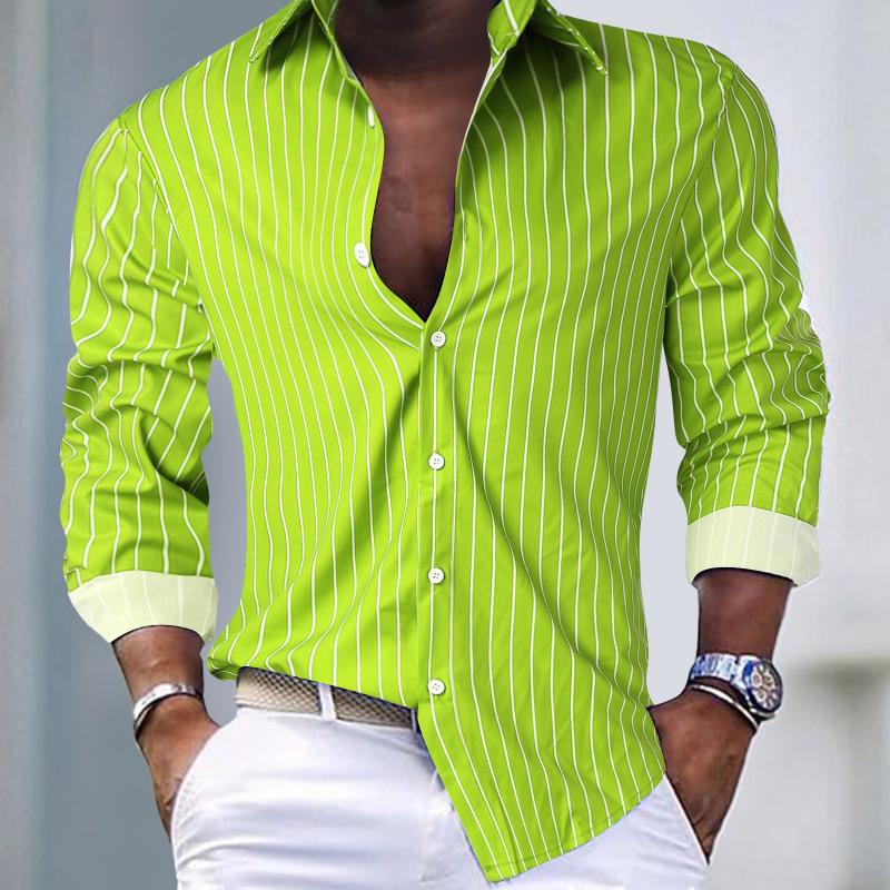Miko - Men's Stripe Long Sleeves