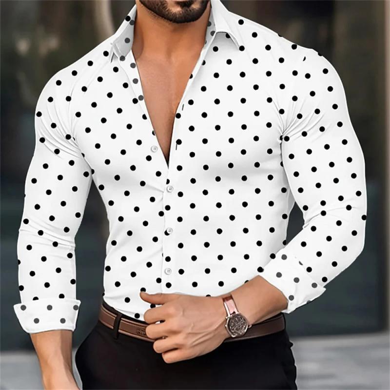 Zeke - Men's Polka Dot Top
