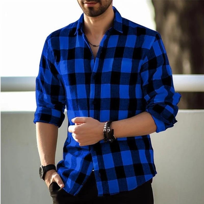 Aiken – Men's Long Sleeves Shirt – Classic Style, Everyday Comfort