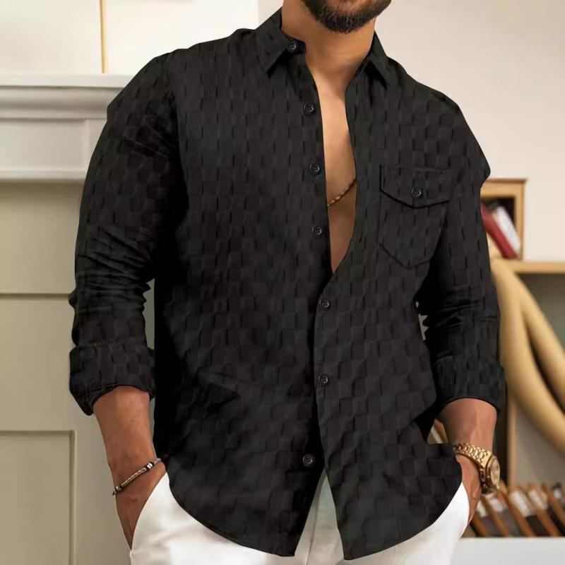 Breck - Elegant Men's Casual Top – Effortless Sophistication