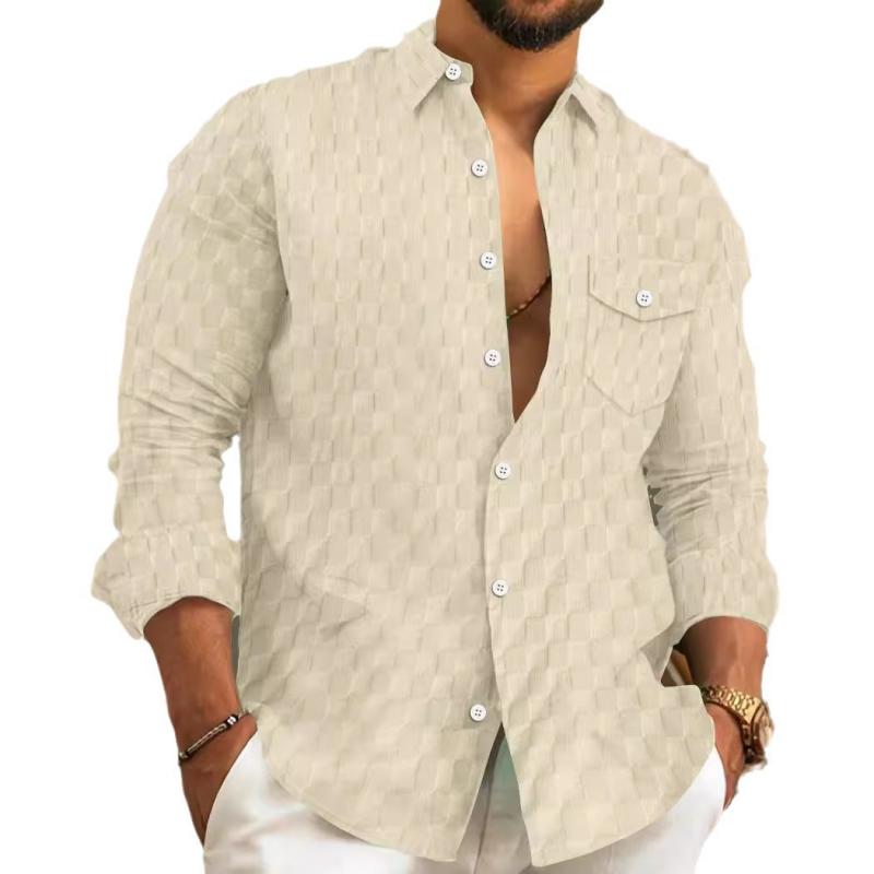 Breck - Elegant Men's Casual Top – Effortless Sophistication