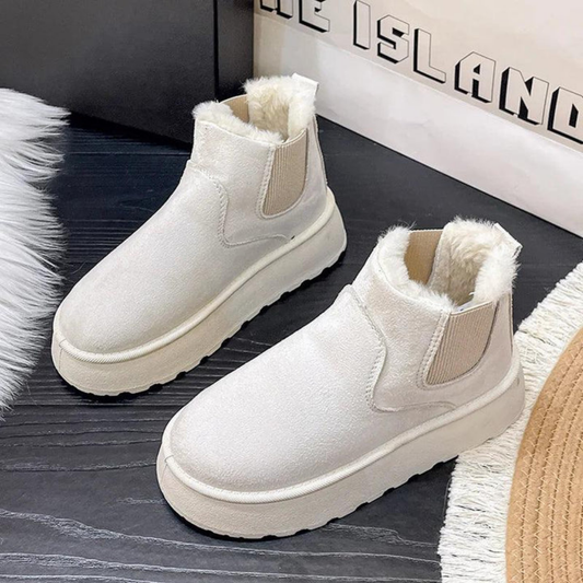 Emma – Winter Slip-On Boots – Cozy & Warm