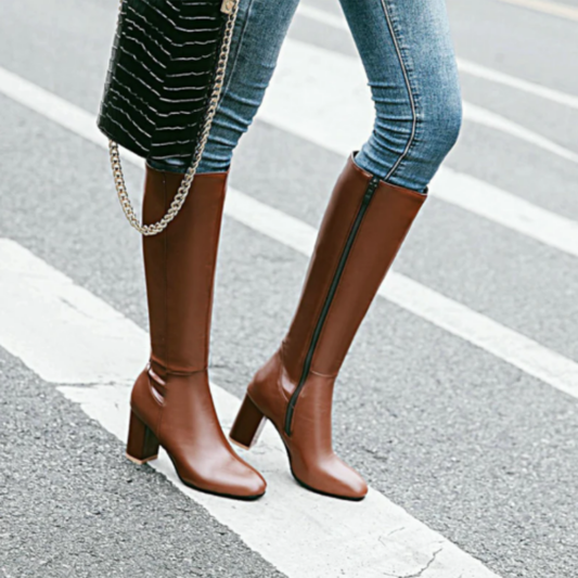 Aria – Waterproof Knee Boots for Women – Sleek & Protective