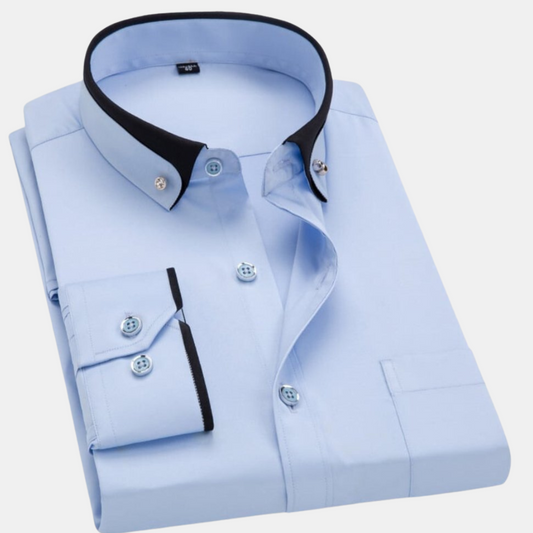 Jaxson – Men’s Polo with Buttons – Sleek Fit & Timeless Style