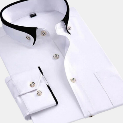 Jaxson – Men’s Polo with Buttons – Sleek Fit & Timeless Style