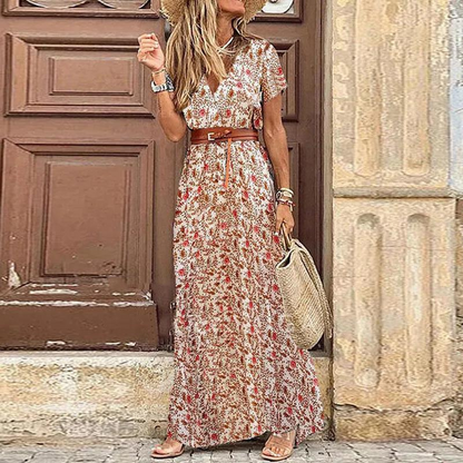 Lilibeth - Chic Boho Maxi Dress – Effortless Style & Comfort