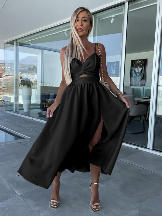 Blaise - Elegant Stylish Midi Dress – Graceful Fit & Flair
