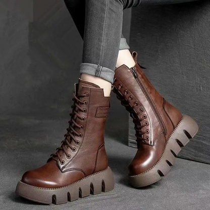 Athena – High-Top Platform Boots – Chic & Elevated