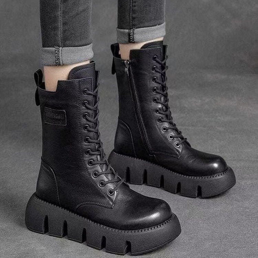 Athena – High-Top Platform Boots – Chic & Elevated